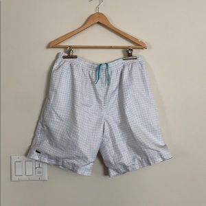 Lacoste Sport White Shorts Never Worn